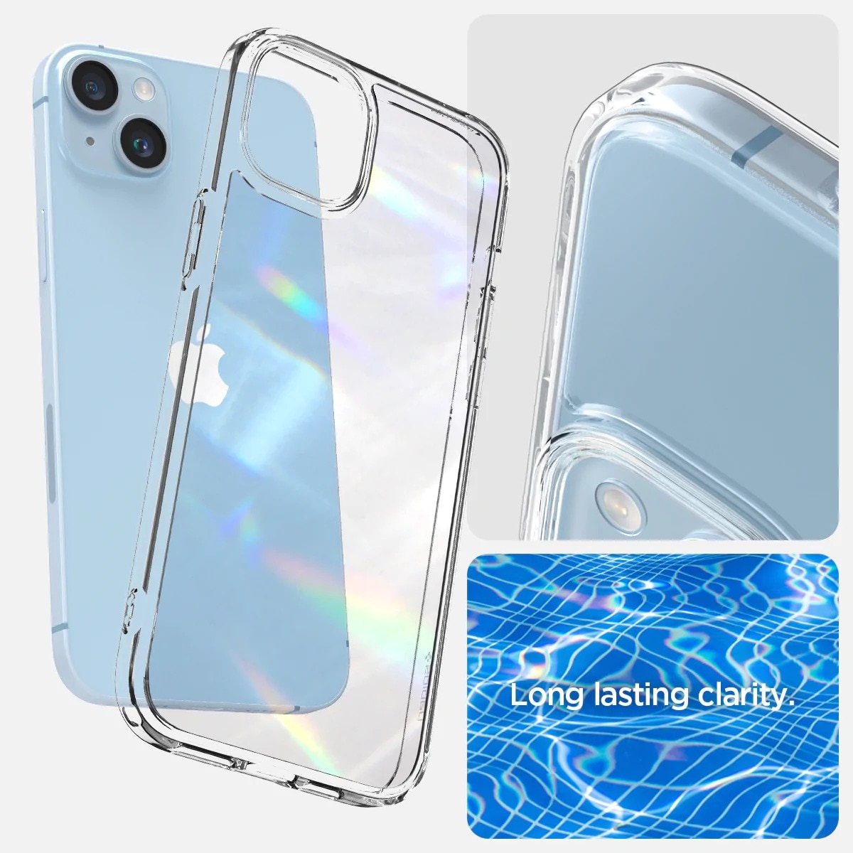 Coque Ultra Hybrid iPhone 14 Plus Crystal Clear