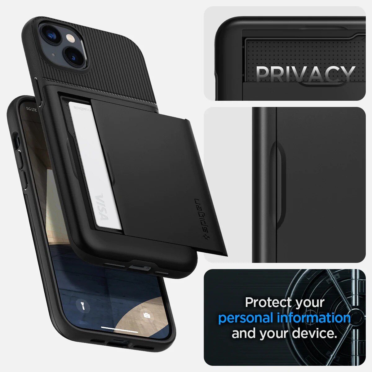 Coque Slim Armor CS iPhone 14 Black