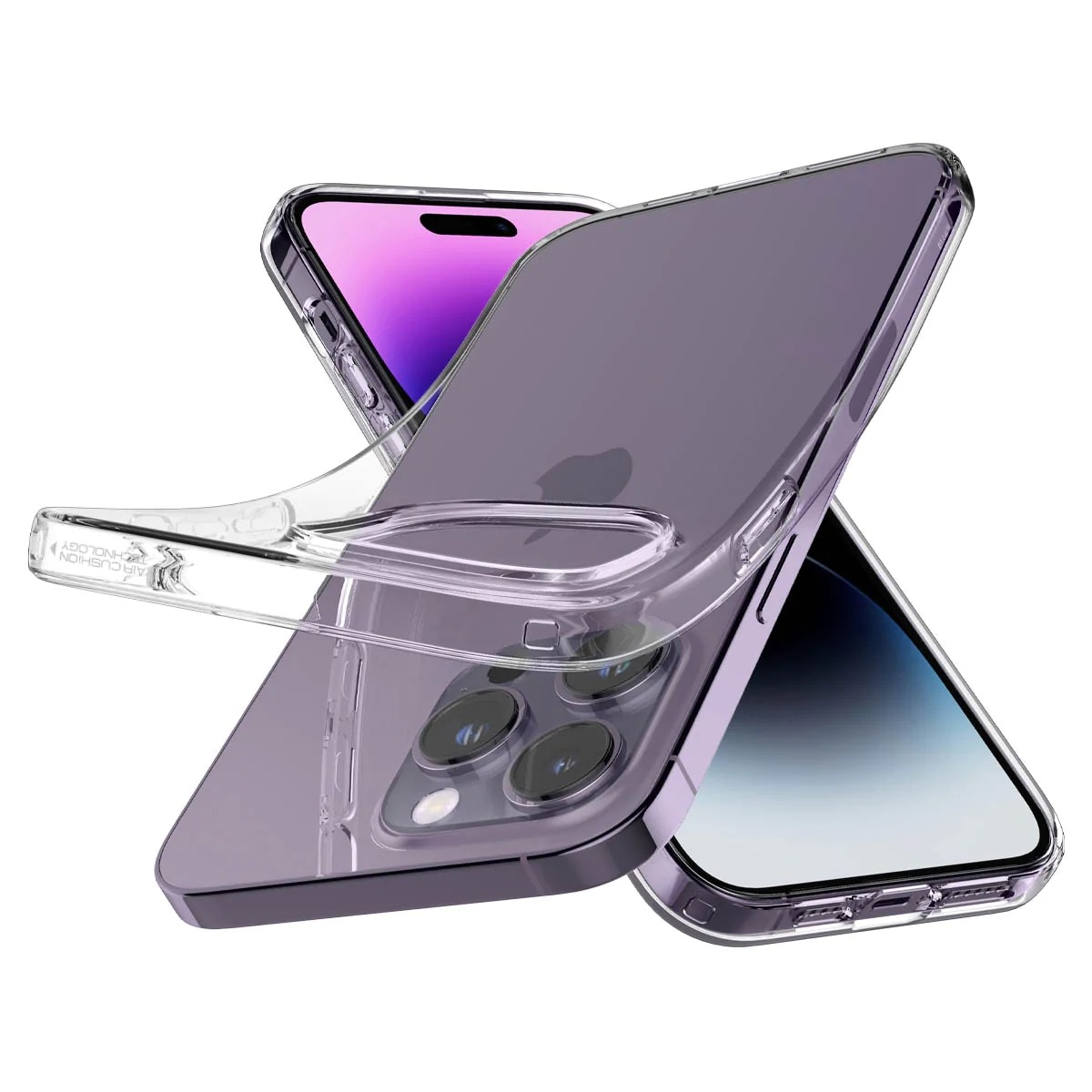 Coque Liquid iPhone 14 Pro Max Crystal Clear