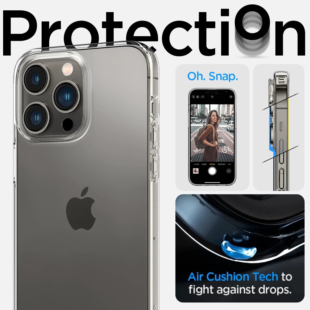 Coque Liquid iPhone 14 Pro Crystal Clear