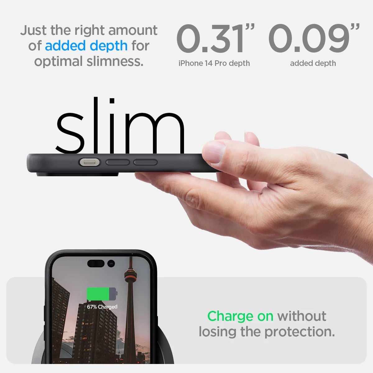 Coque Silicone Fit Mag iPhone 14 Pro Max Black