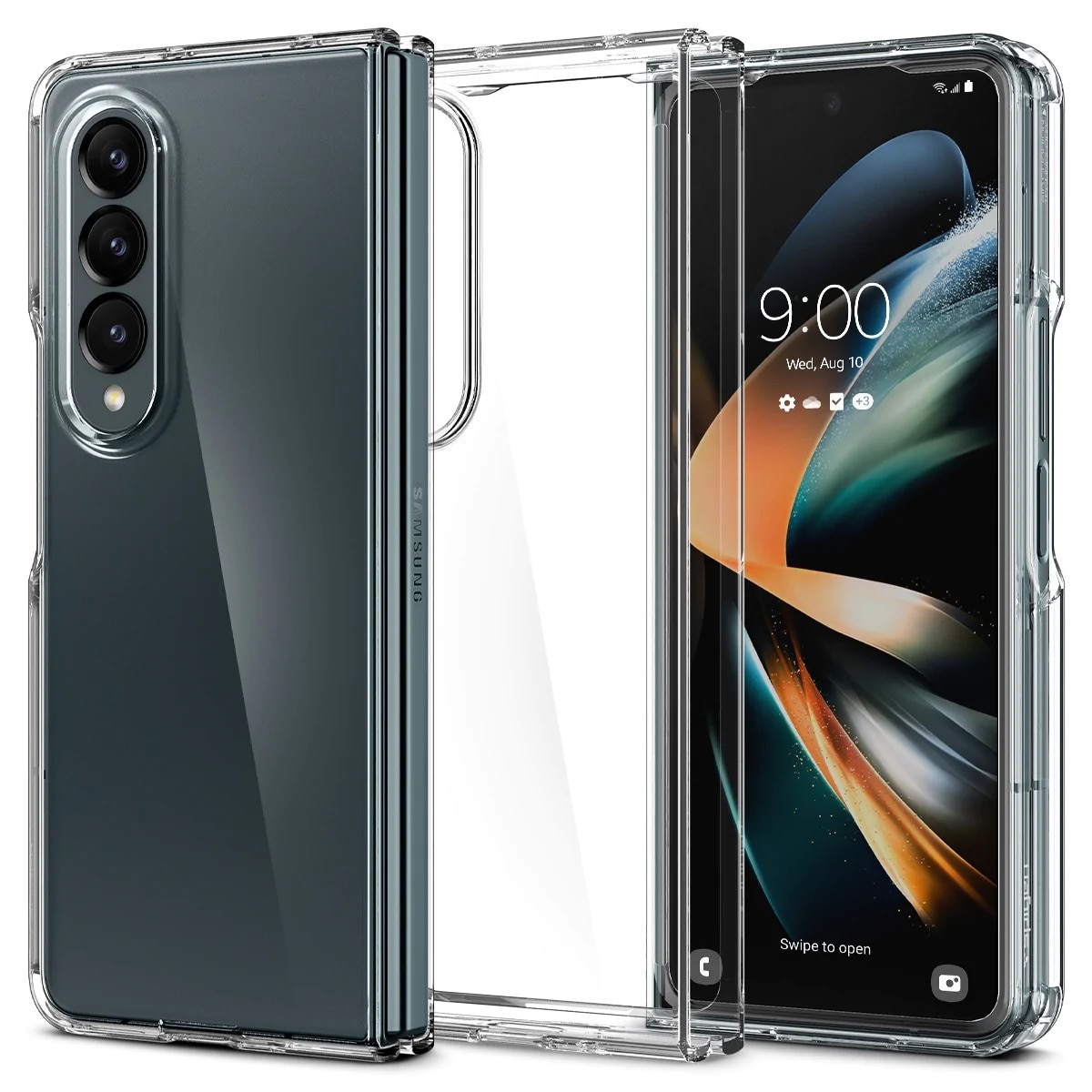 Coque Ultra Hybrid Samsung Galaxy Z Fold 4 Crystal Clear