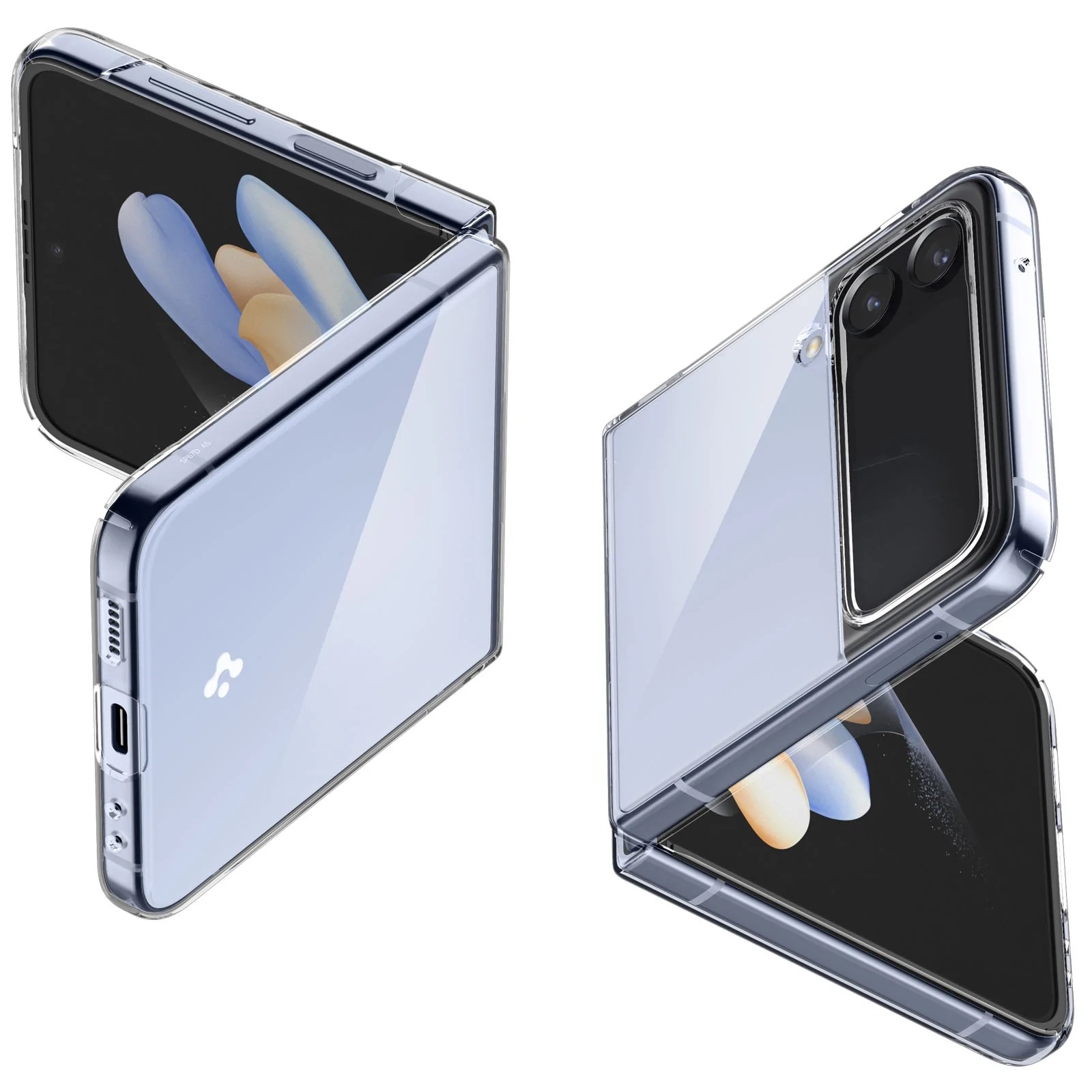 Coque AirSkin Samsung Galaxy Z Flip 4 Crystal Clear