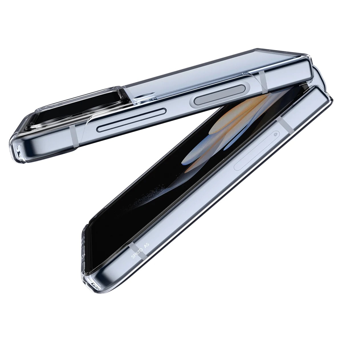 Coque AirSkin Samsung Galaxy Z Flip 4 Crystal Clear