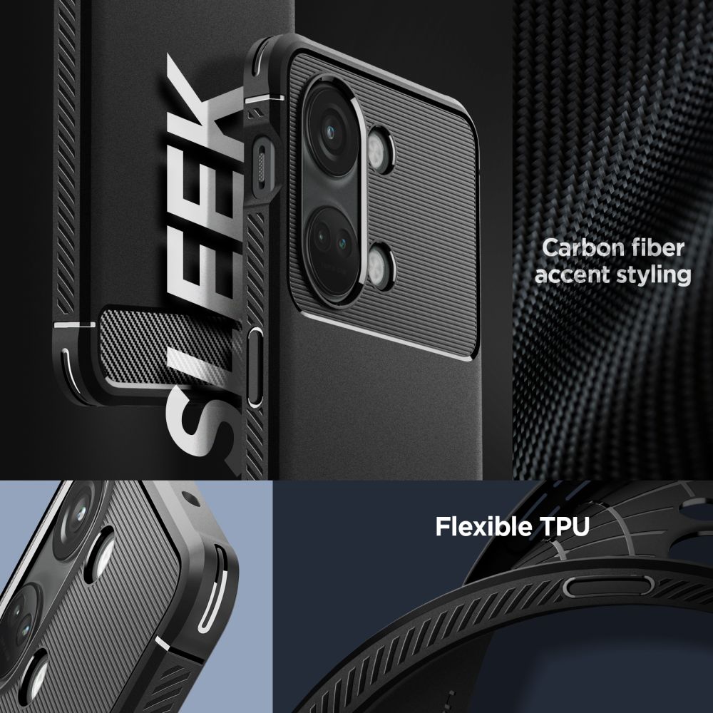 Case Rugged Armor OnePlus Nord 3, Black