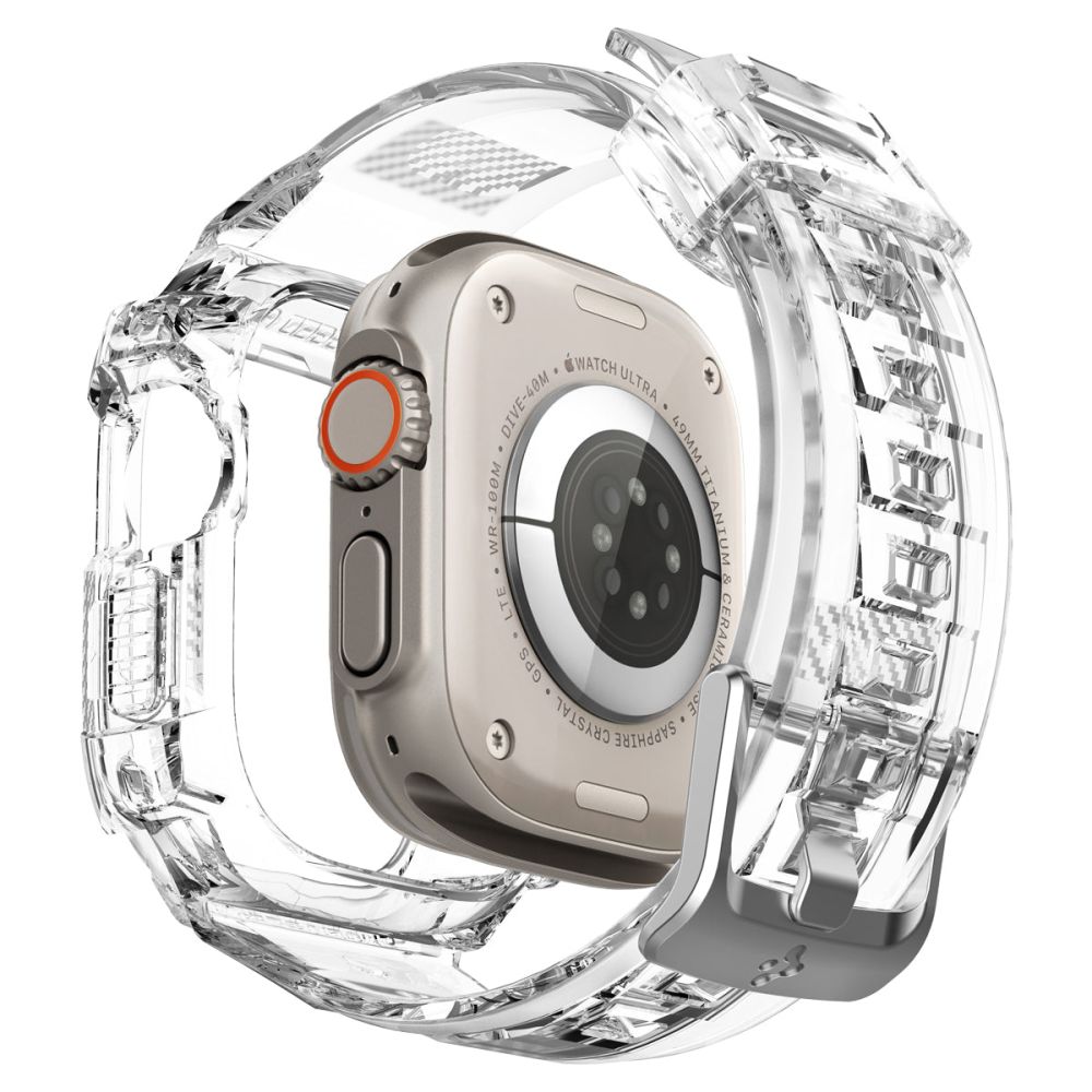 Coque Rugged Armor Pro Apple Watch Ultra 2 49mm, Crystal Clear