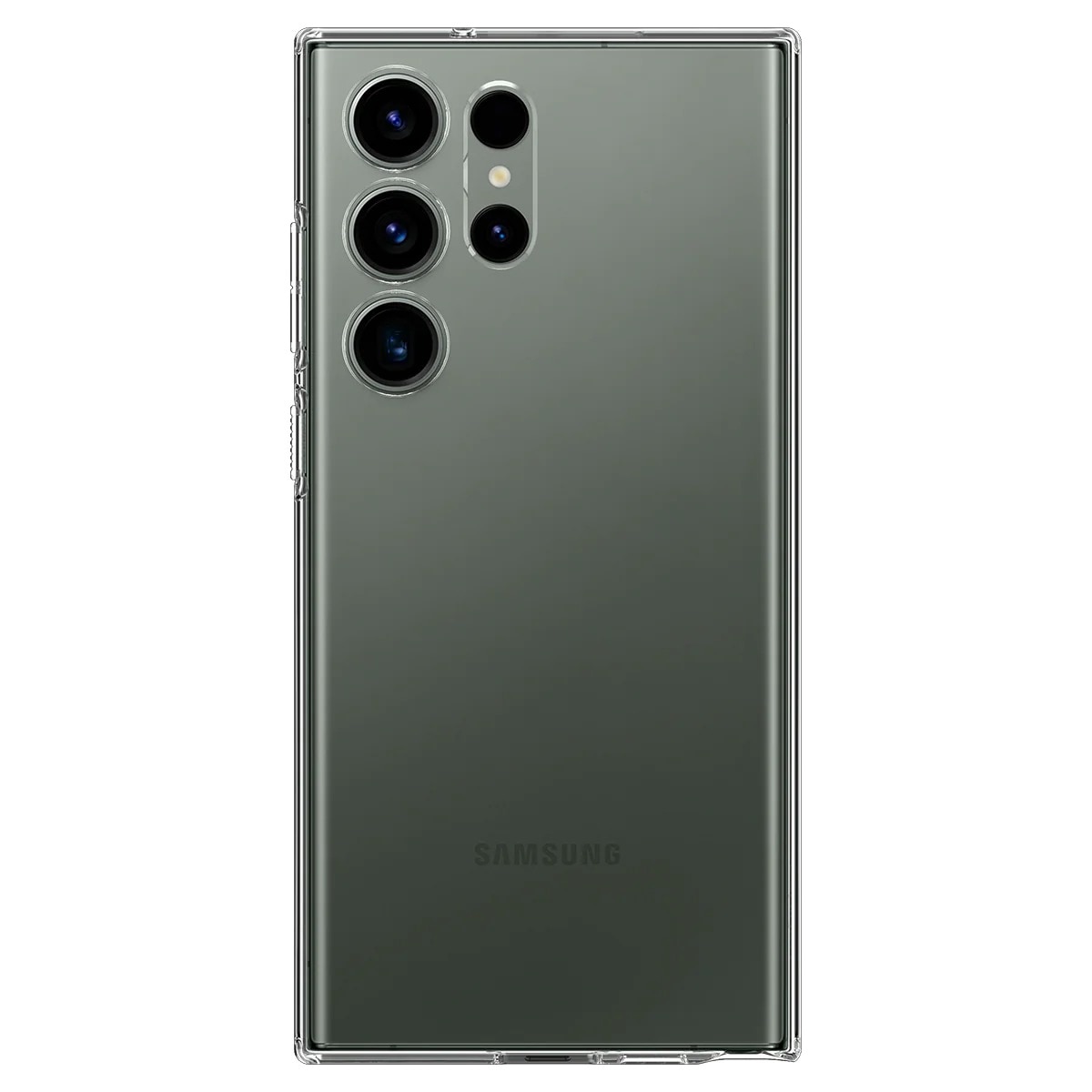 Coque Liquid Crystal Samsung Galaxy S23 Ultra, Clear