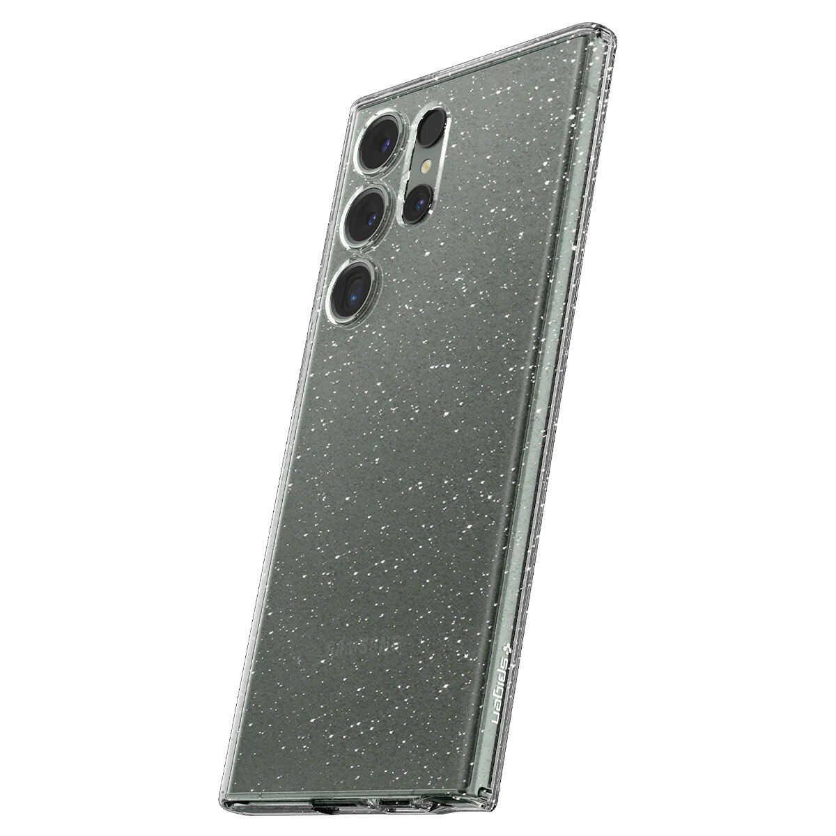 Coque Liquid Crystal Glitter Samsung Galaxy S23 Ultra, Crystal