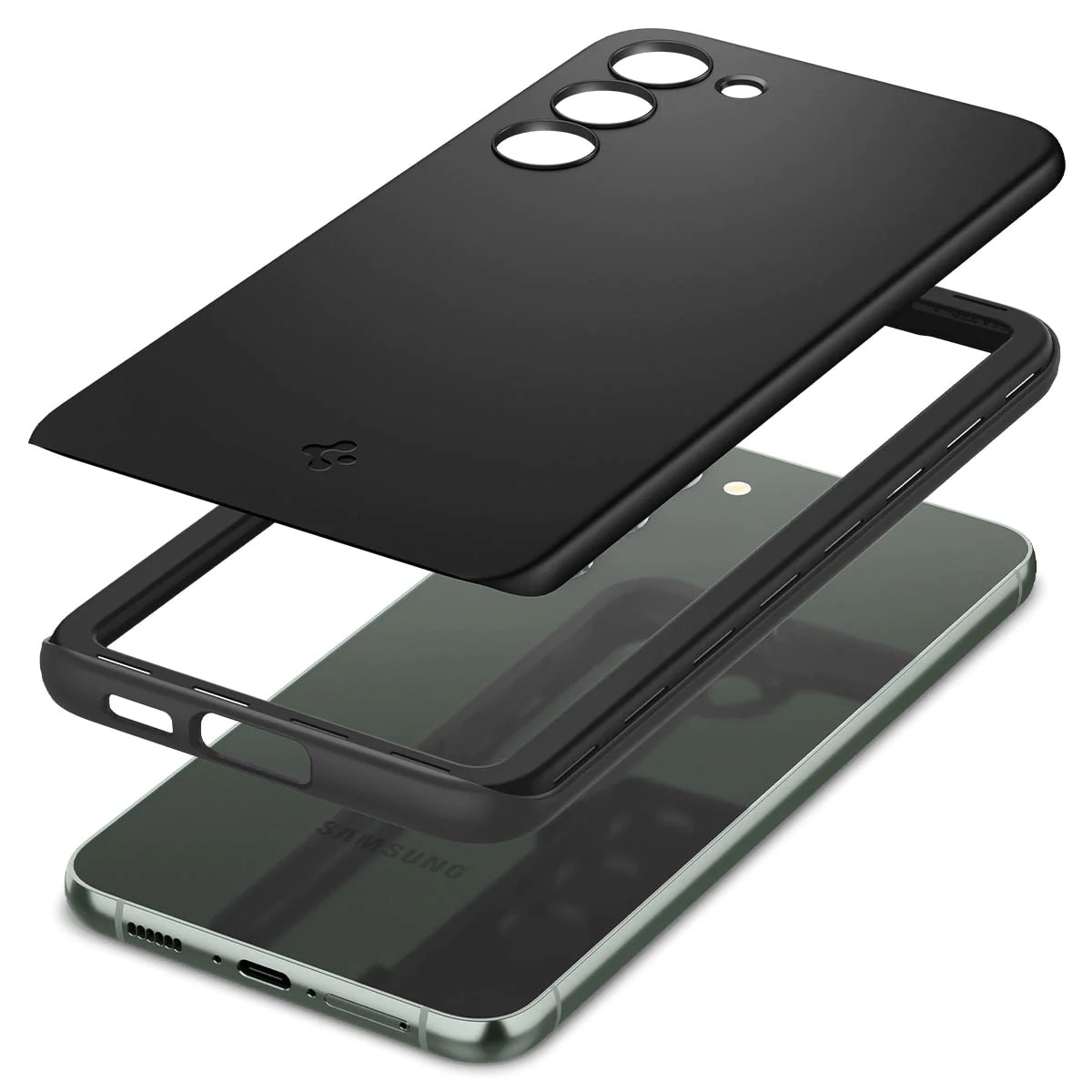 Coque Thin Fit Samsung Galaxy S23, Black