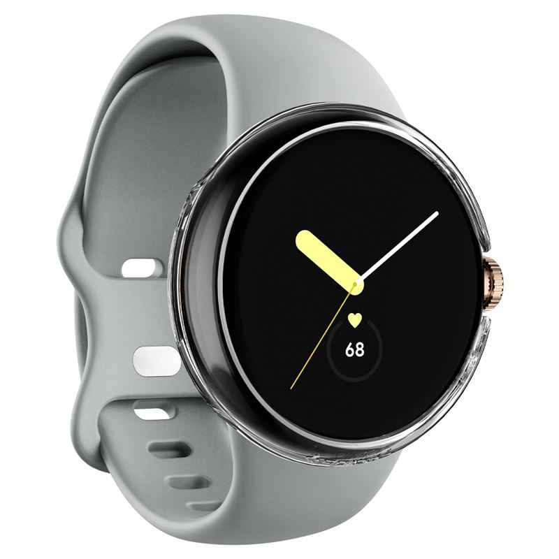 Coque Thin Fit Google Pixel Watch, Crystal Clear