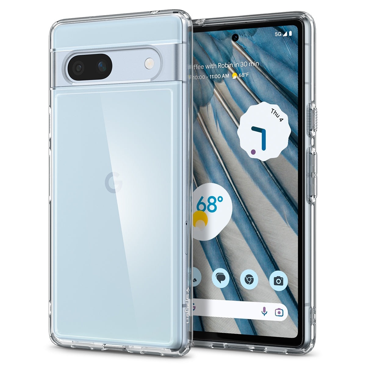 Coque Ultra Hybrid Google Pixel 7a, Crystal Clear