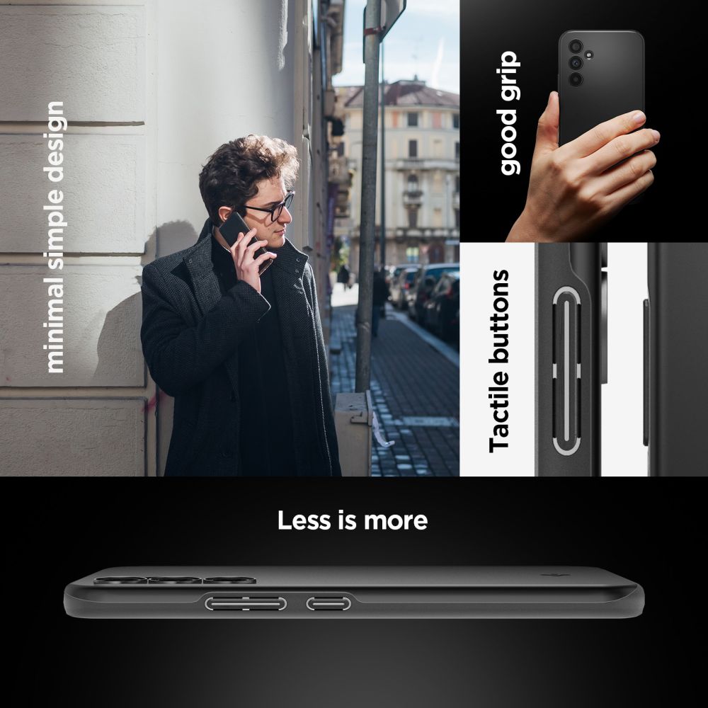 Coque Thin Fit Samsung Galaxy A54, Black