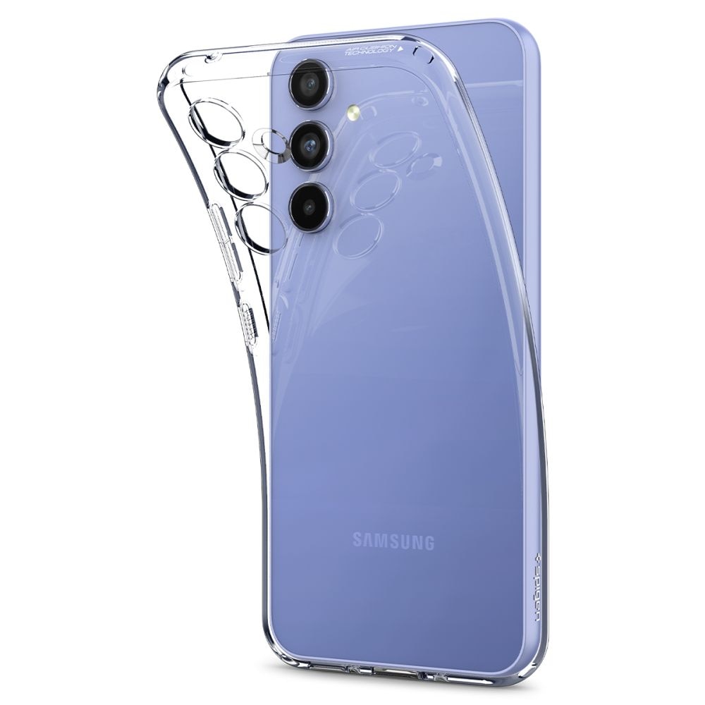 Coque Liquid Crystal Samsung Galaxy A54, Clear