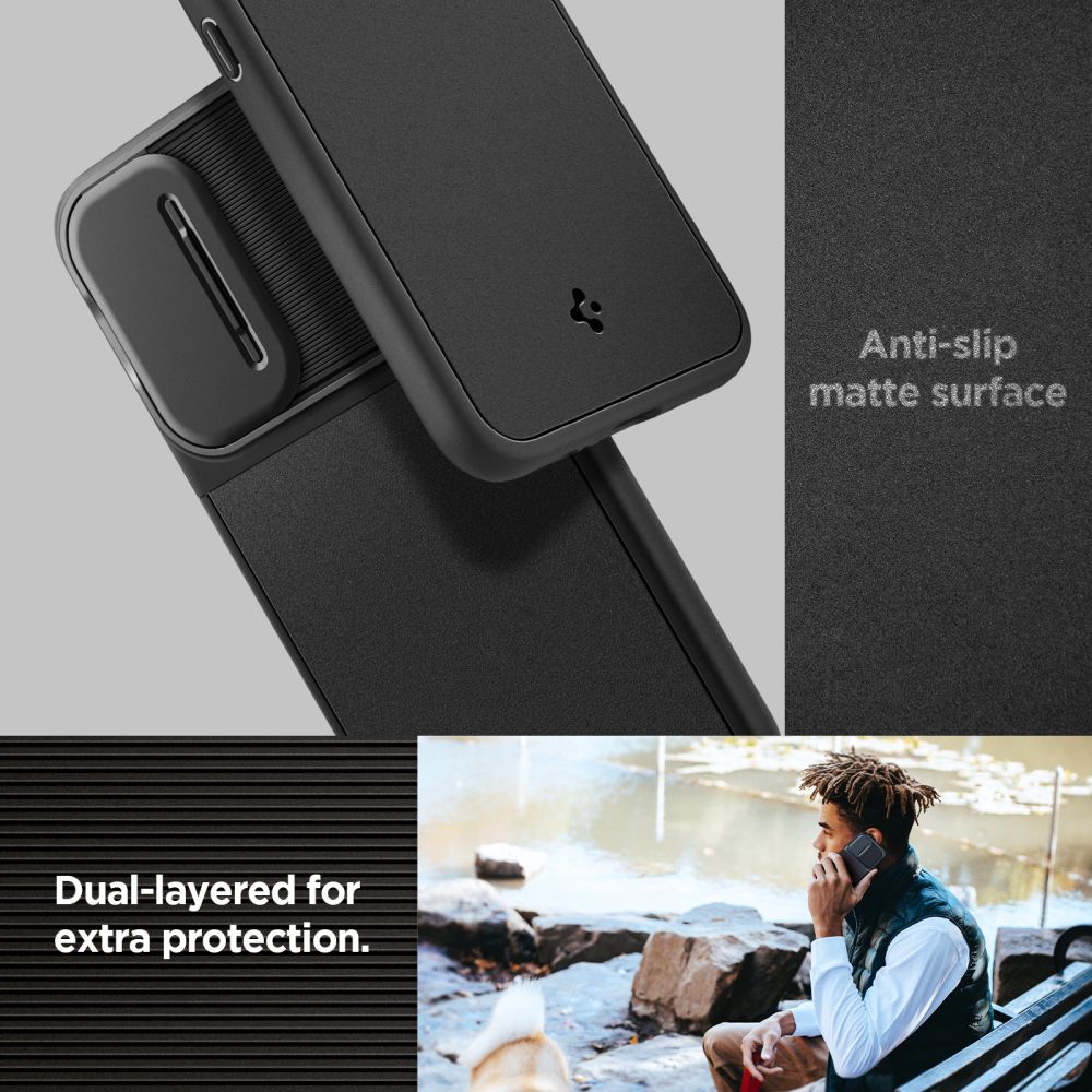 Case Optik Armor Samsung Galaxy A54 Black