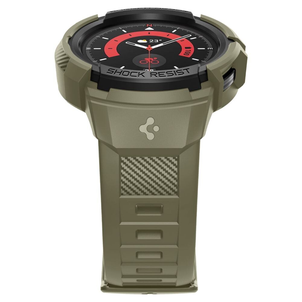 Coque Rugged Armor Pro Samsung Galaxy Watch 5 Pro 45mm, Vintage Khaki