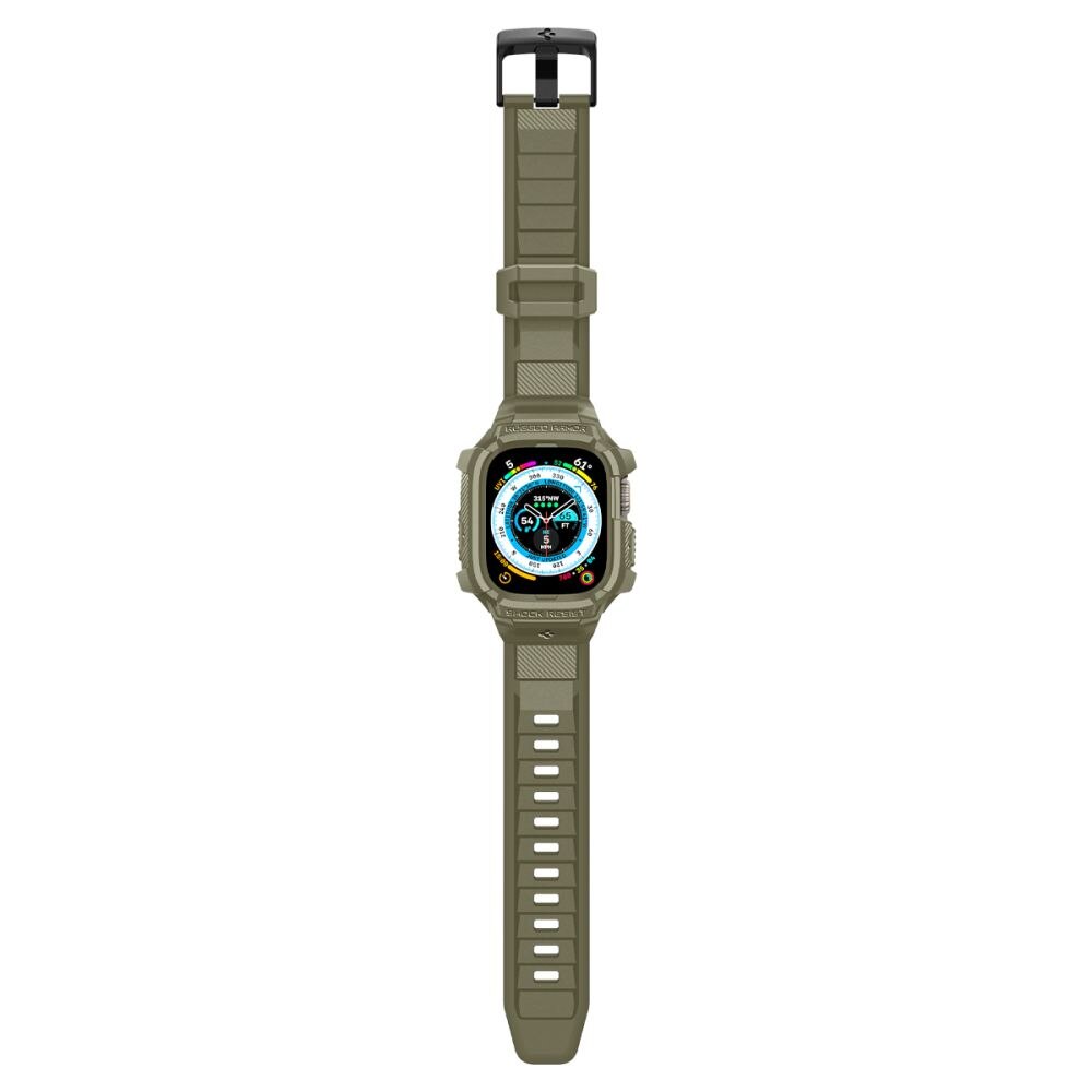 Coque Rugged Armor Pro Apple Watch Ultra 2 49mm, Vintage Khaki