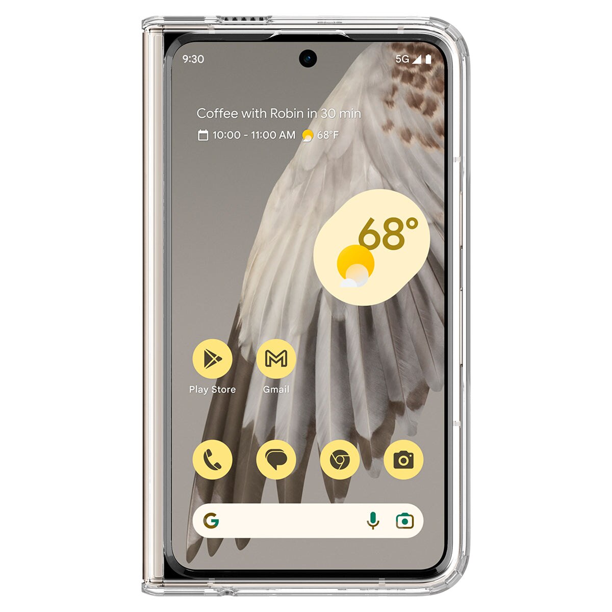 Coque Ultra Hybrid Google Pixel Fold, Crystal Clear