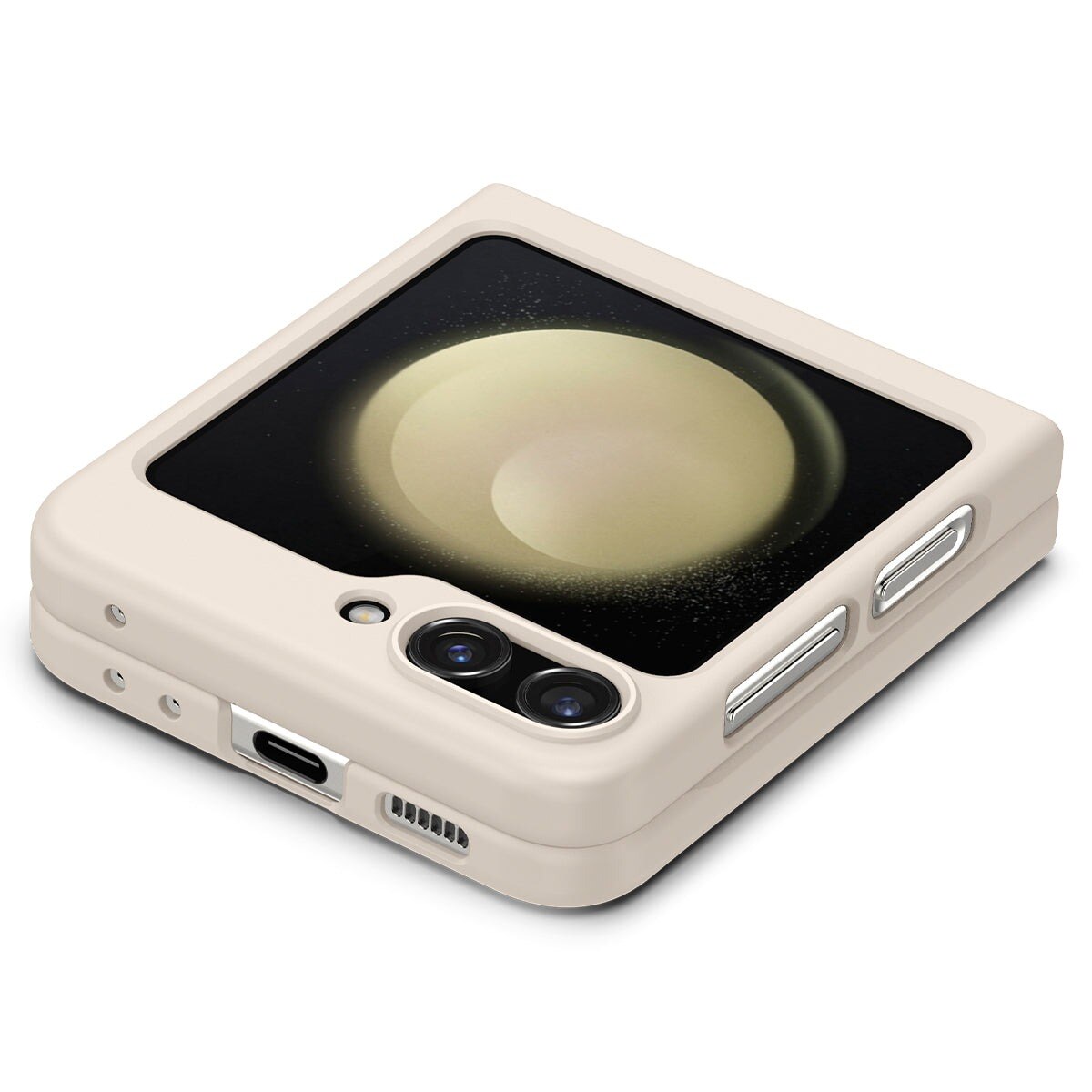 Coque AirSkin Samsung Galaxy Z Flip 5 Pearled Ivory