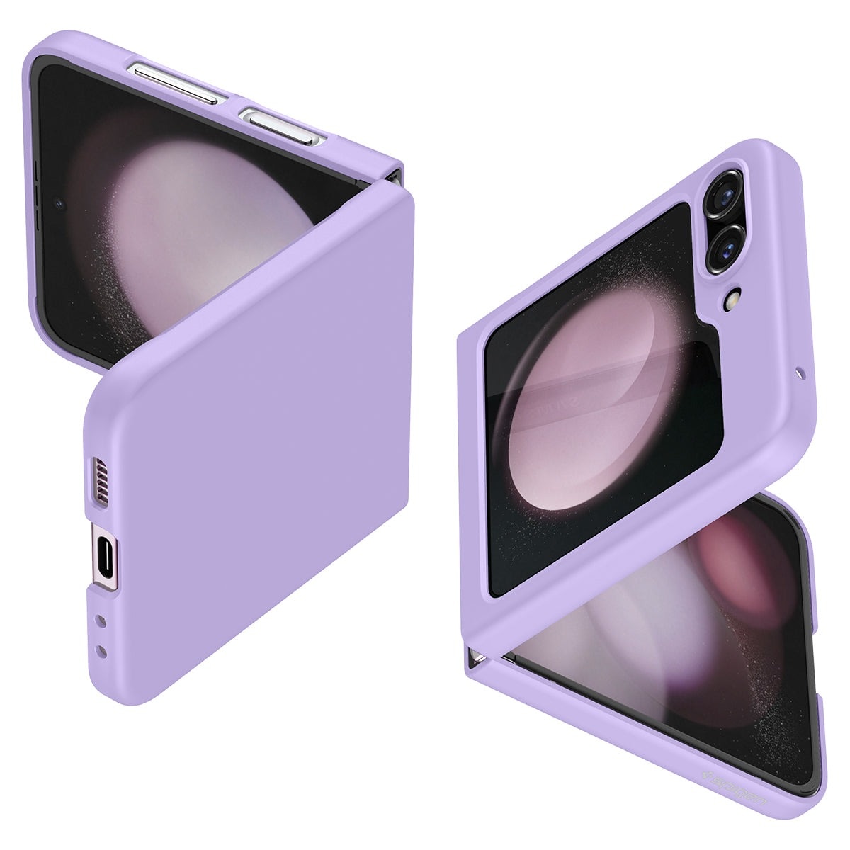 Coque AirSkin Samsung Galaxy Z Flip 5 Rose Purple