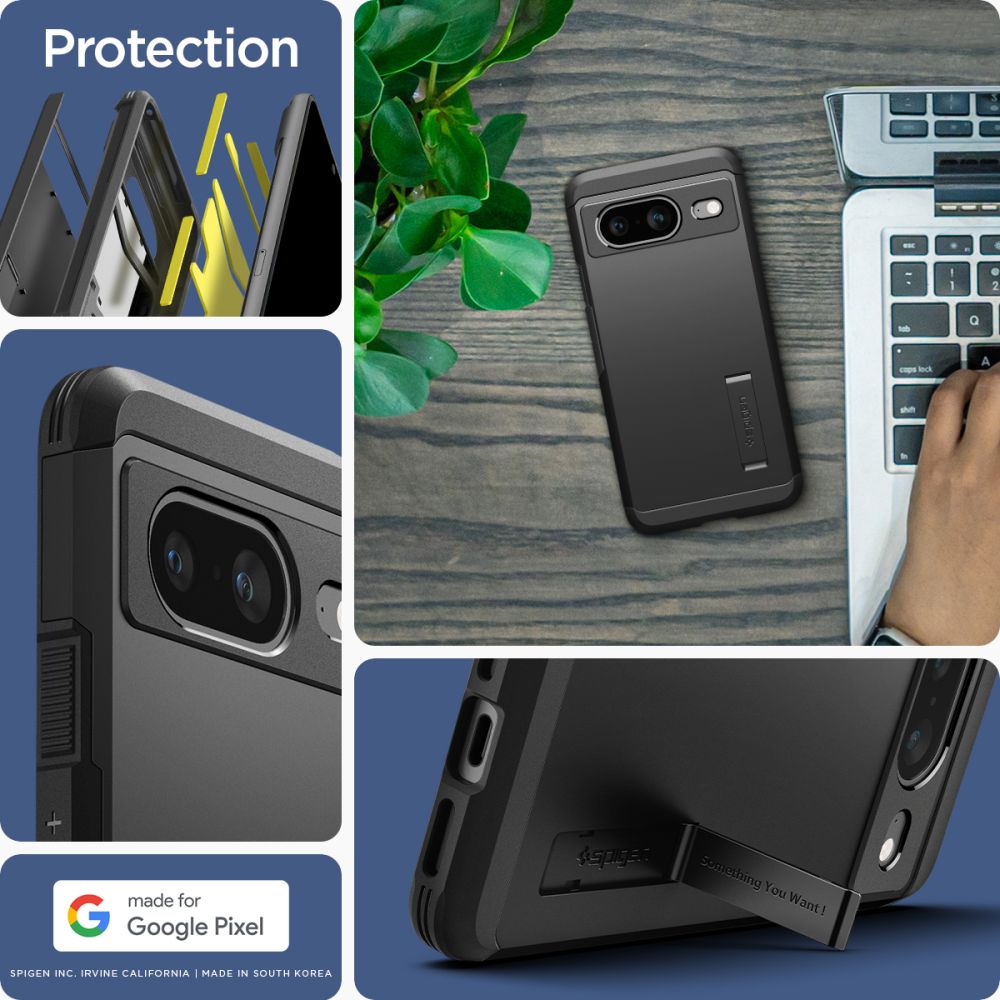 Coque Tough Armor Google Pixel 8, Black