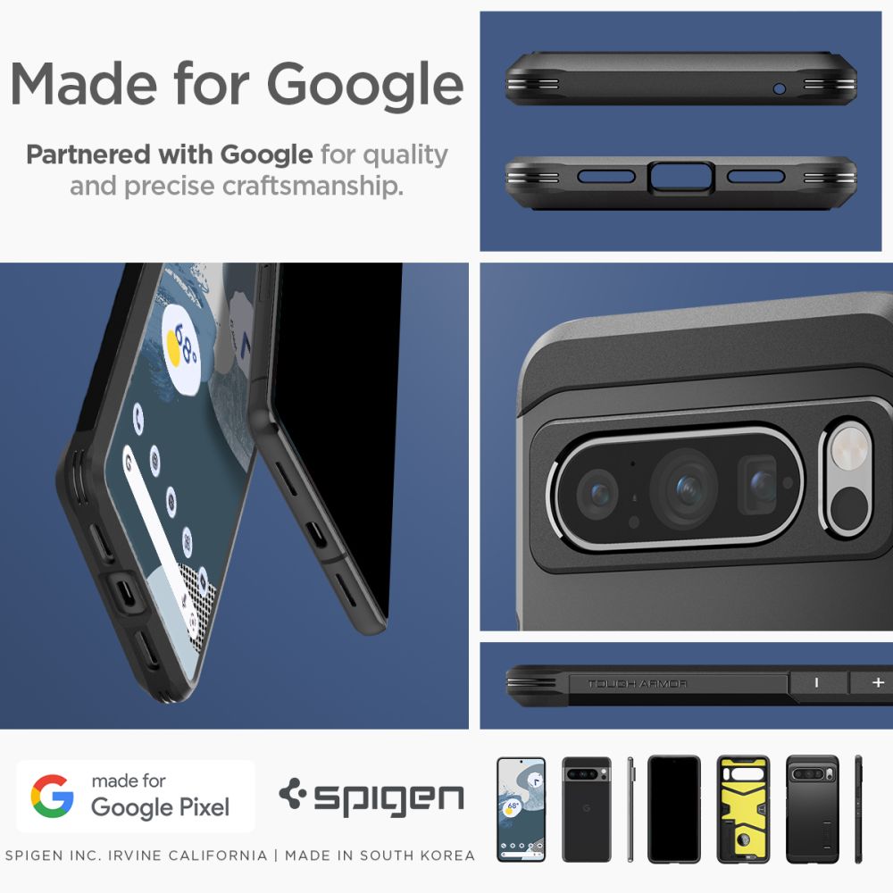 Coque Tough Armor Google Pixel 8 Pro, Black