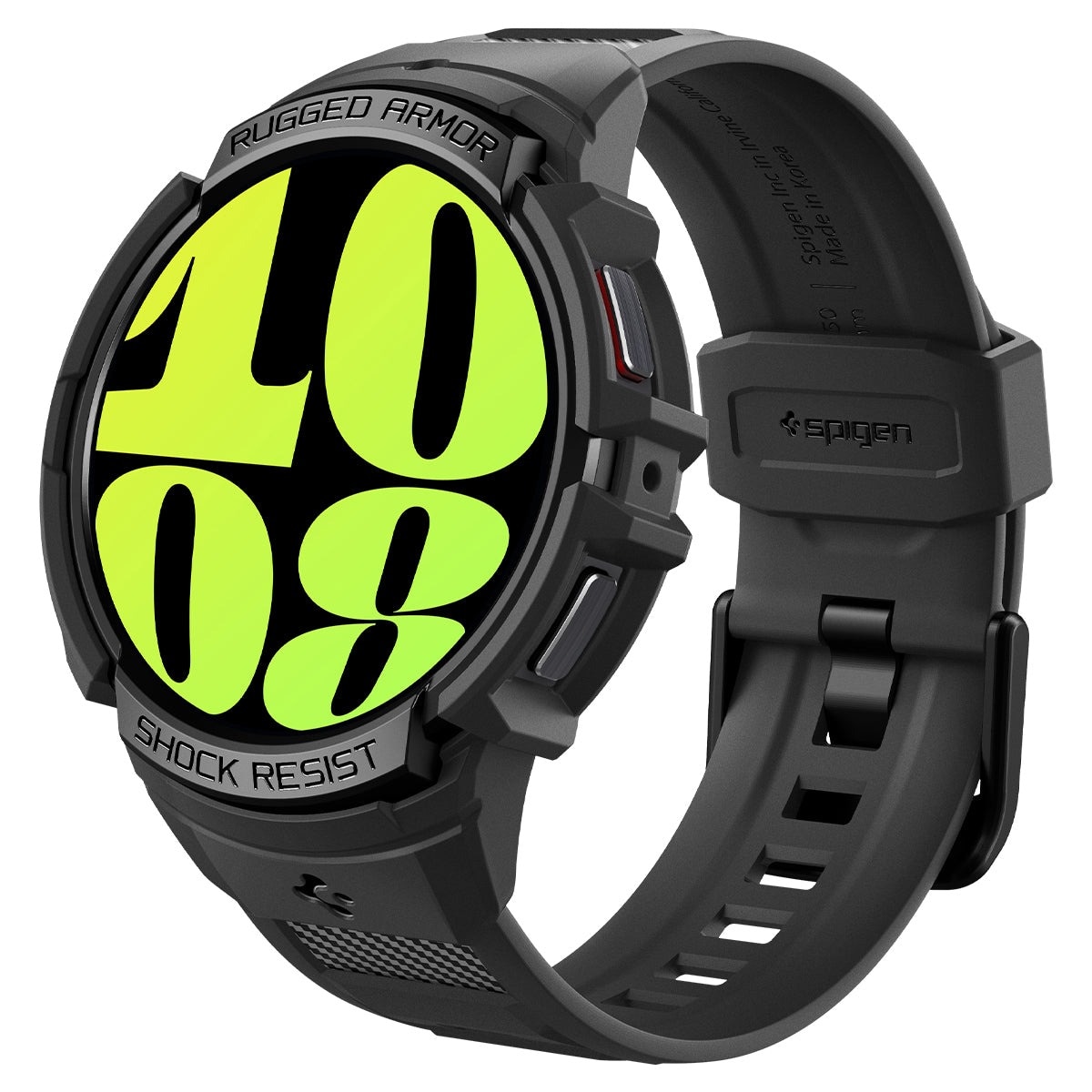 Coque Rugged Armor Pro Samsung Galaxy Watch 6 44mm, noir