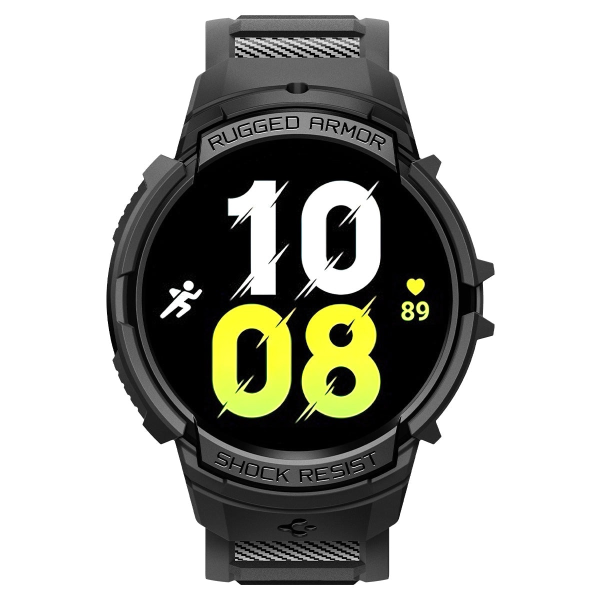 Coque Rugged Armor Pro Samsung Galaxy Watch 6 40mm, noir