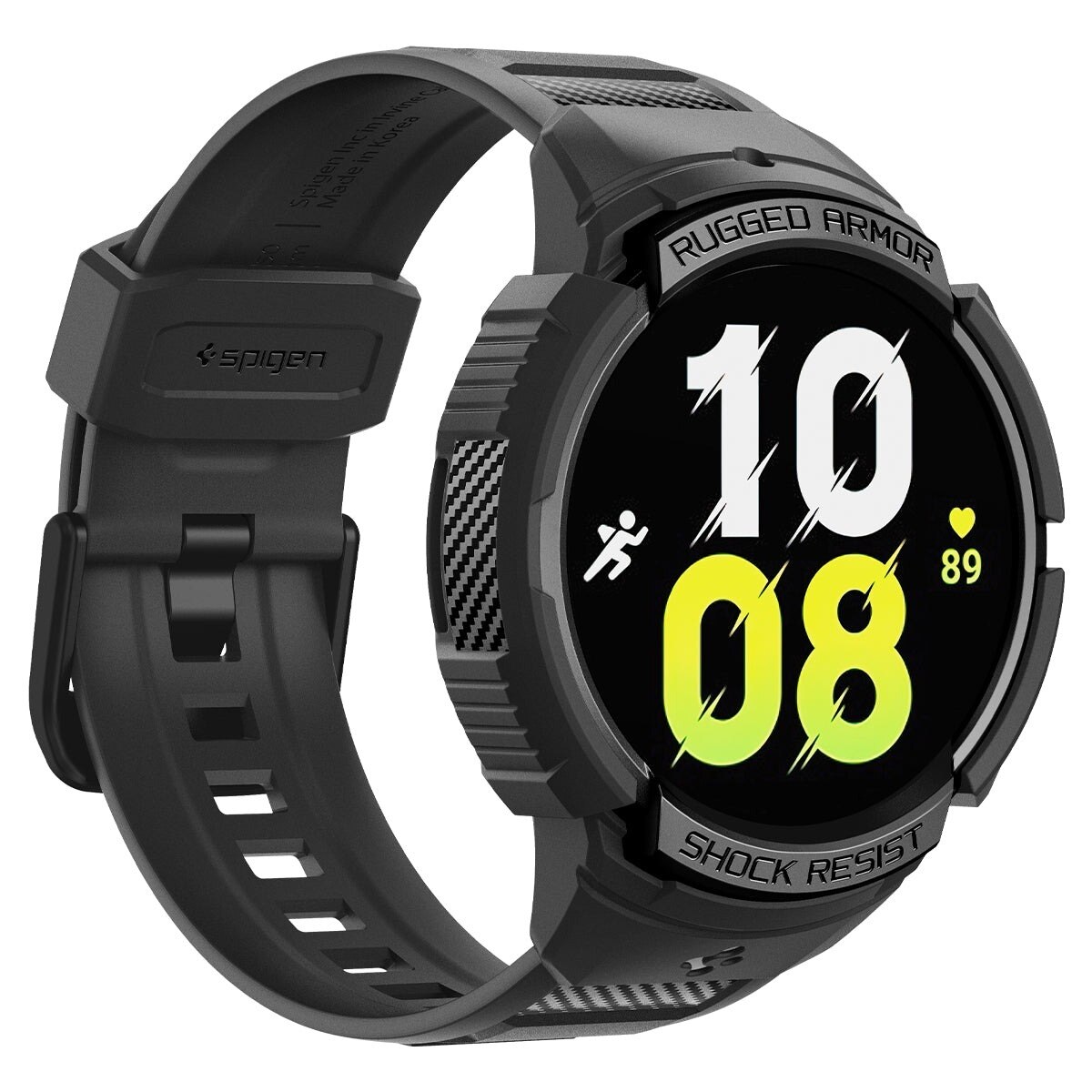 Coque Rugged Armor Pro Samsung Galaxy Watch 6 44mm, noir