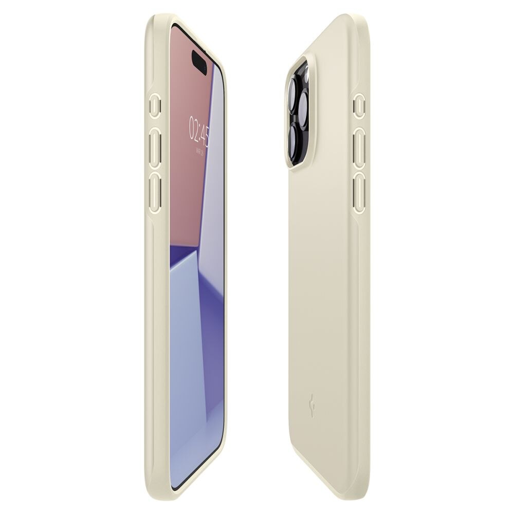 Coque Thin Fit iPhone 15 Pro Max, Mute Beige