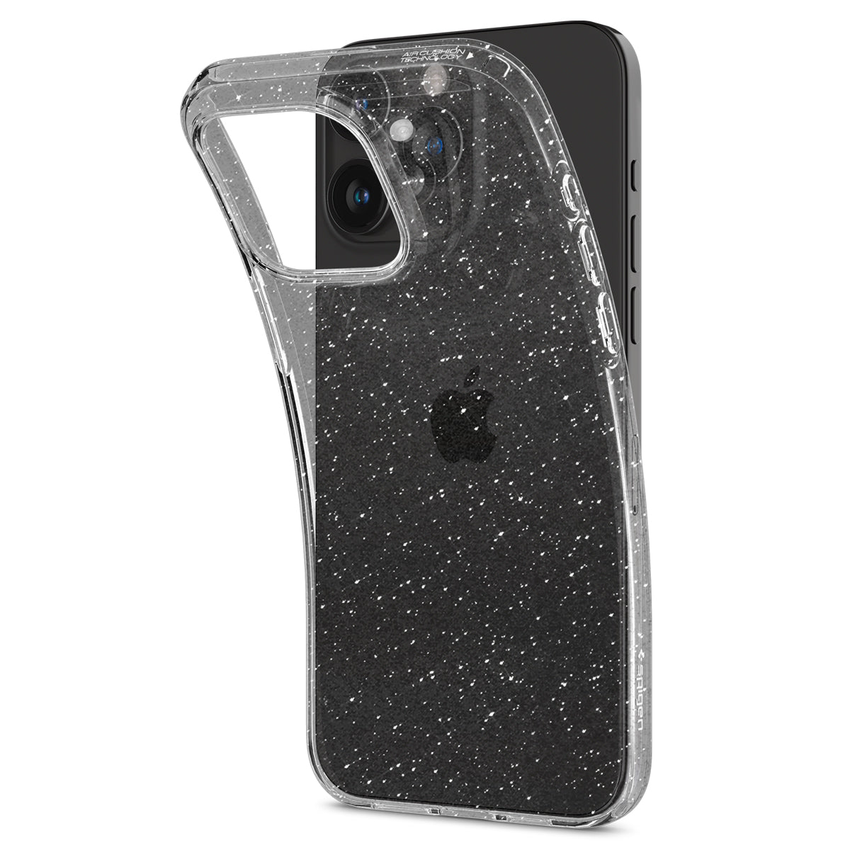 Coque Liquid Crystal Glitter iPhone 15 Pro Max, Crystal