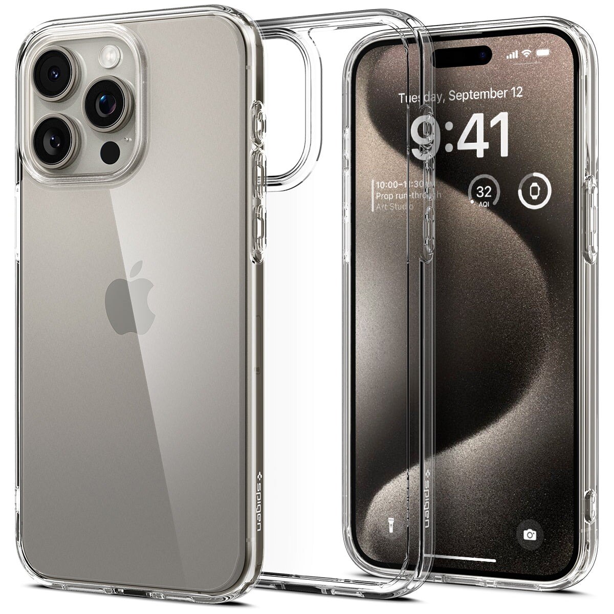 Coque Ultra Hybrid iPhone 15 Pro Max, Crystal Clear
