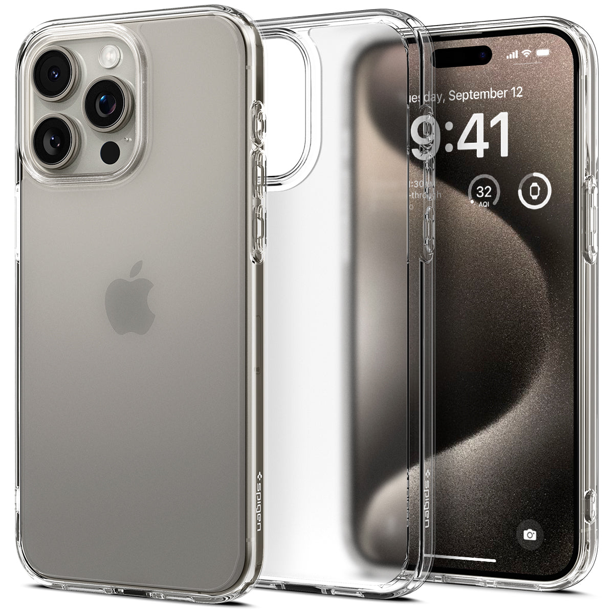 Coque Ultra Hybrid iPhone 15 Pro Max, Crystal Clear