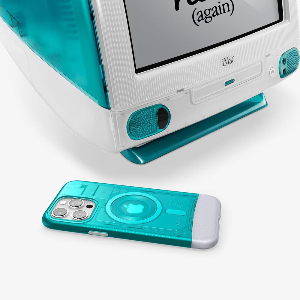 Coque Classic C1 MagSafe iPhone 15 Pro Max, Bondi Blue