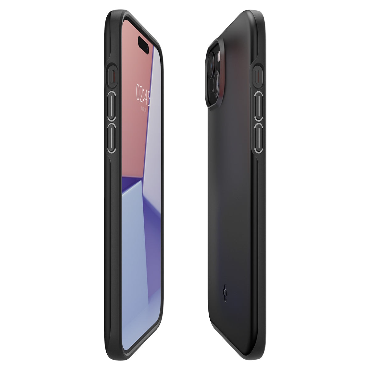 Coque Thin Fit iPhone 15 Plus, Black