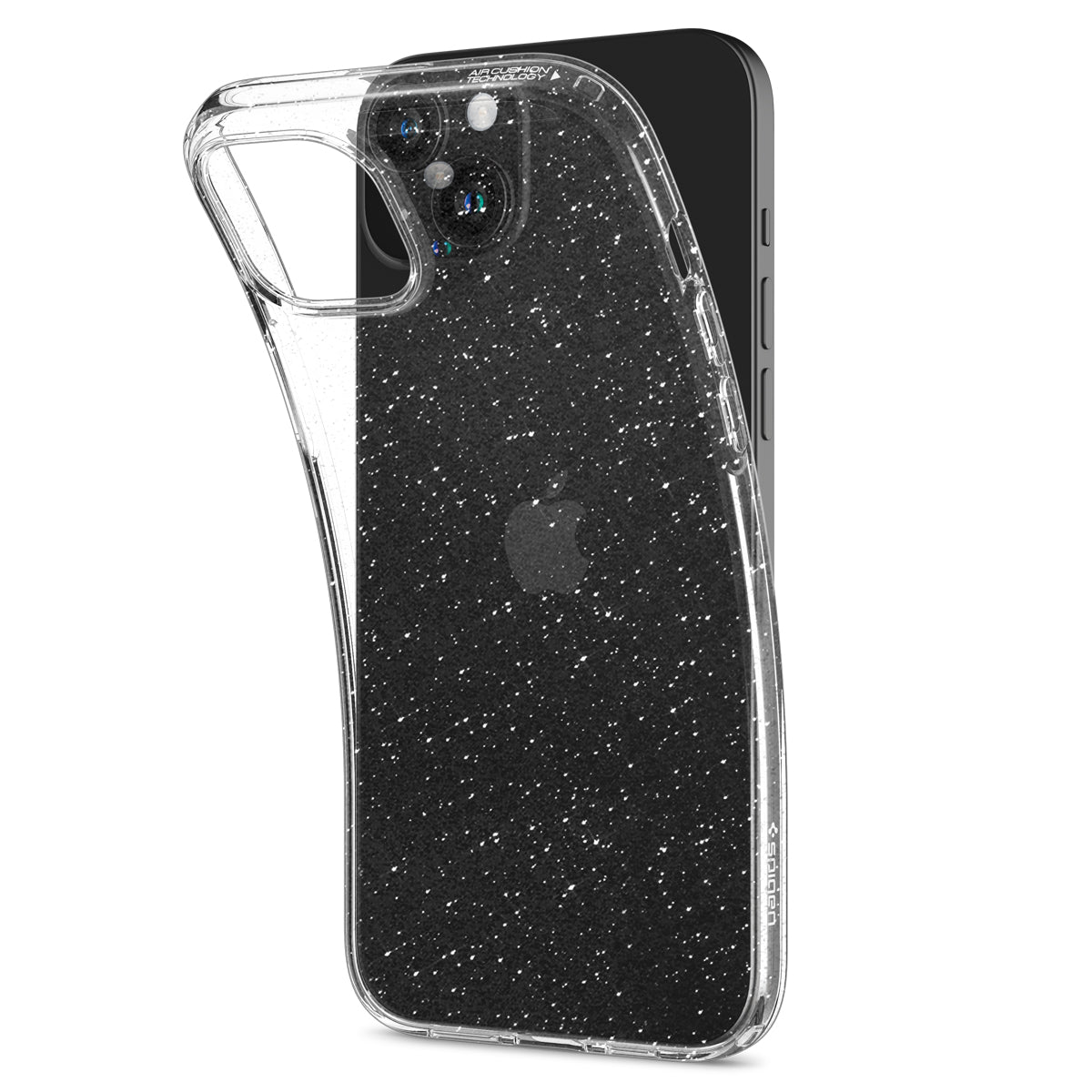 Coque Liquid Crystal Glitter iPhone 15 Plus, Crystal