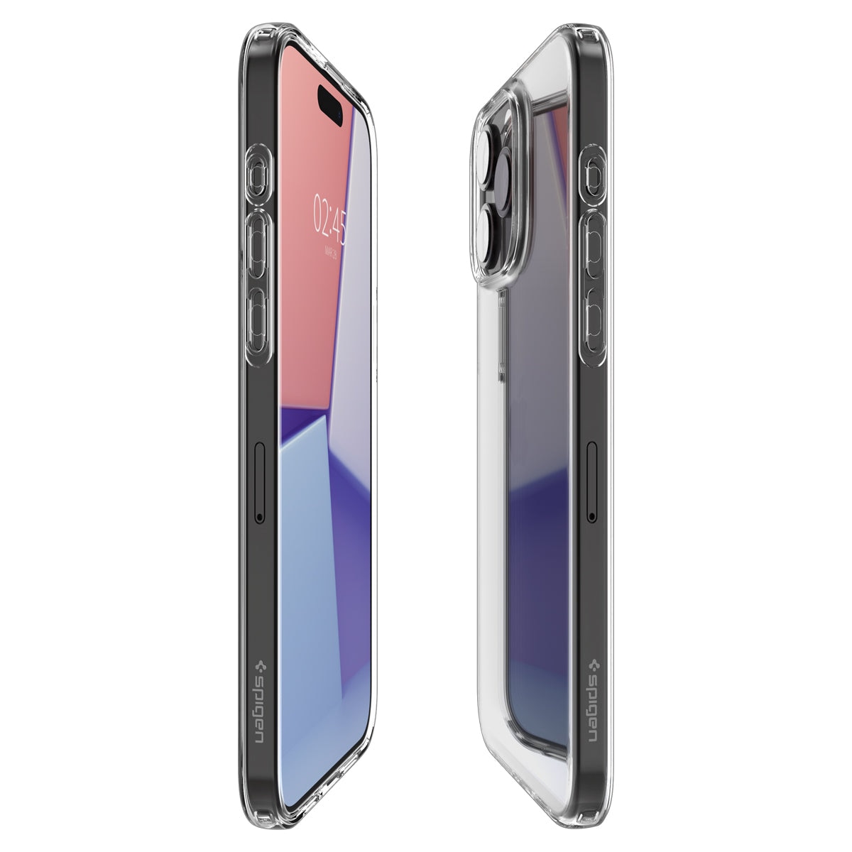 Coque Liquid Crystal iPhone 15 Pro, Clear