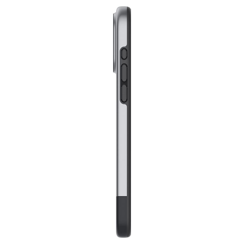 Coque Style Armor MagSafe iPhone 15 Pro, Silver