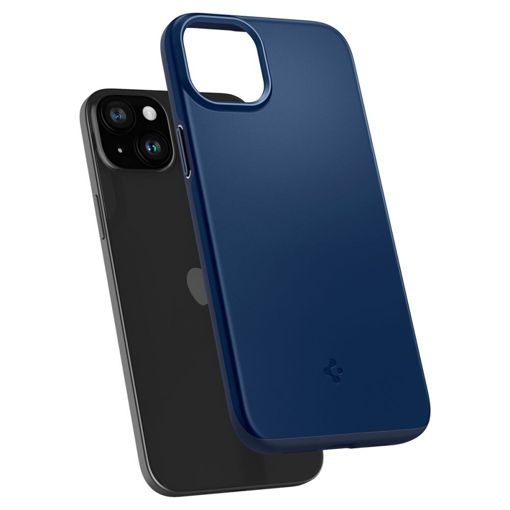 Coque Thin Fit iPhone 15, Navy Blue