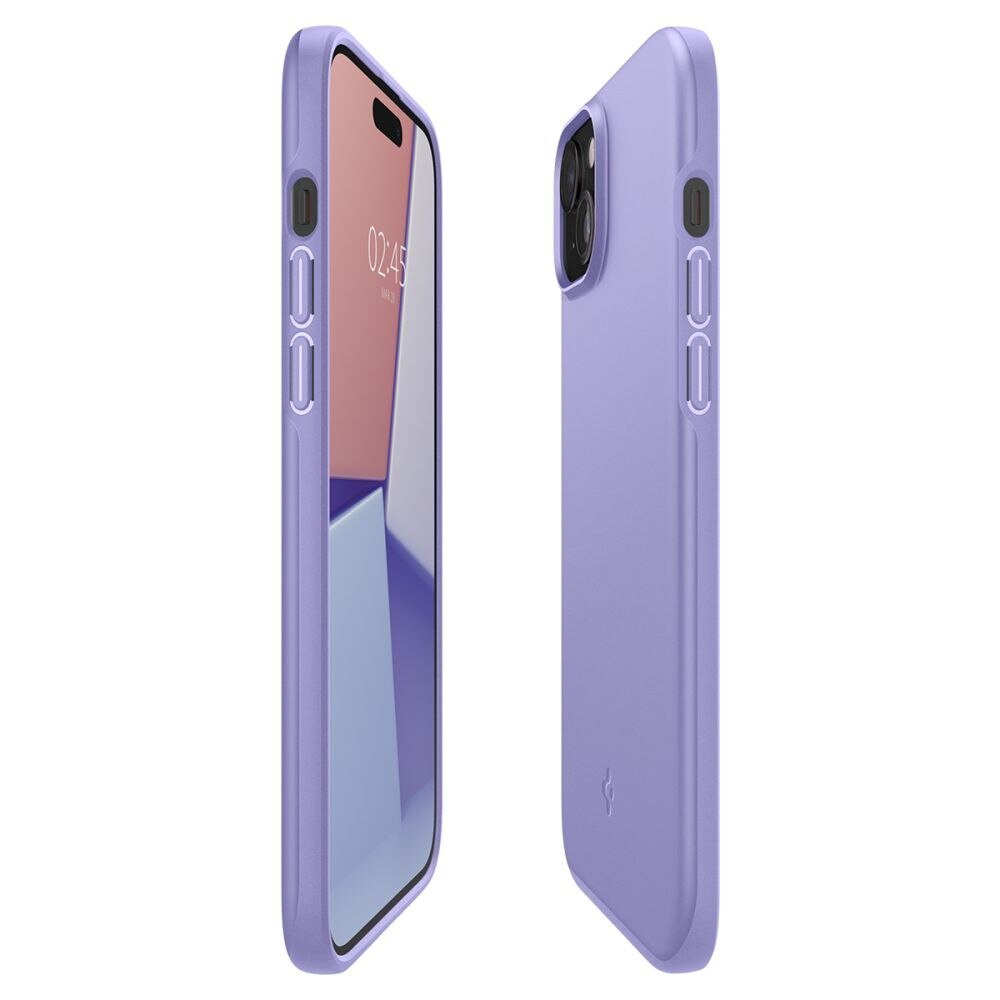 Coque Thin Fit iPhone 15, Iris Purple