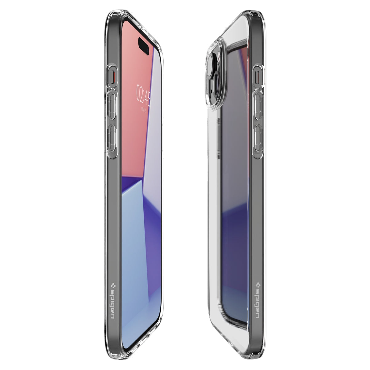 Coque Liquid Crystal iPhone 15, Clear