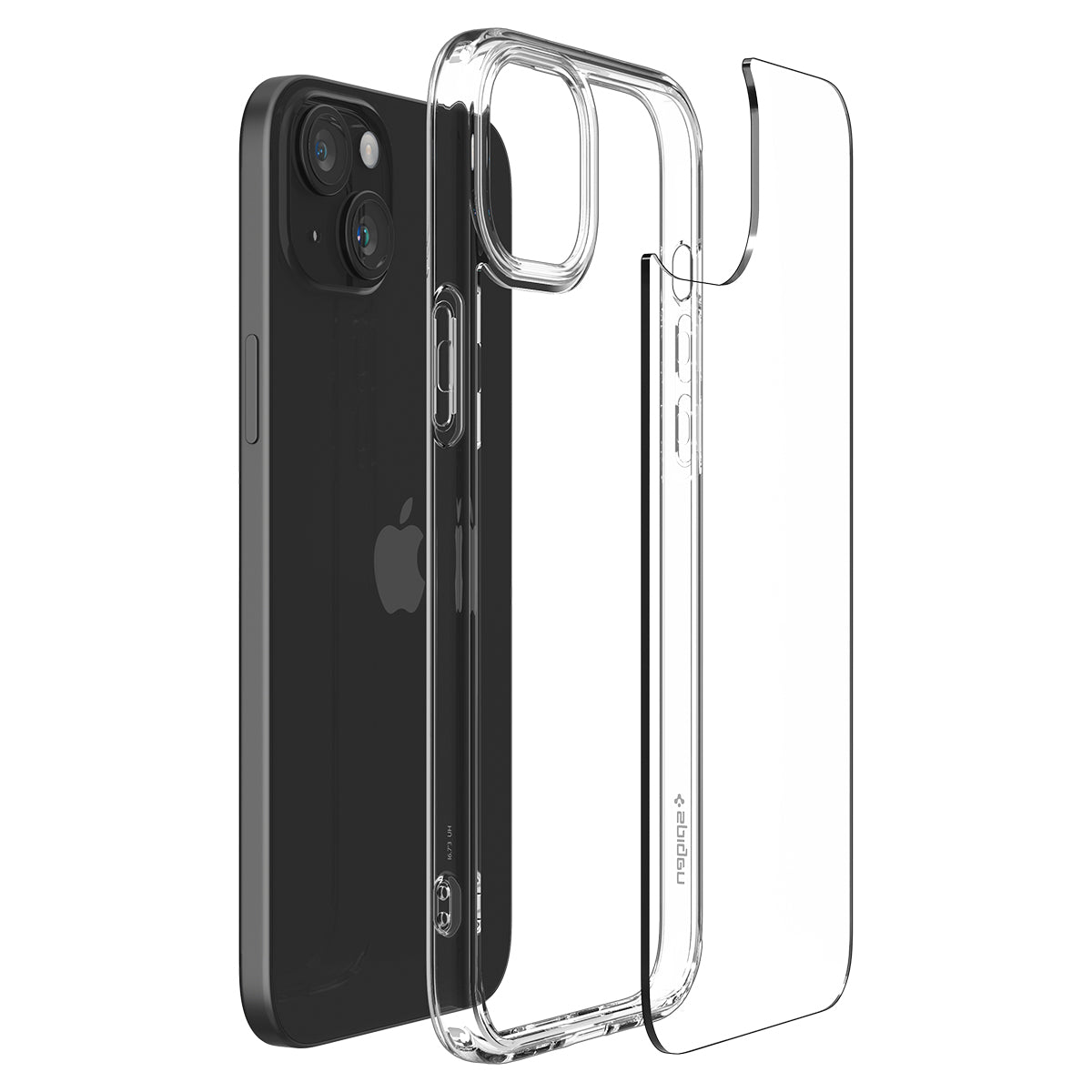 Coque Ultra Hybrid iPhone 15, Crystal Clear