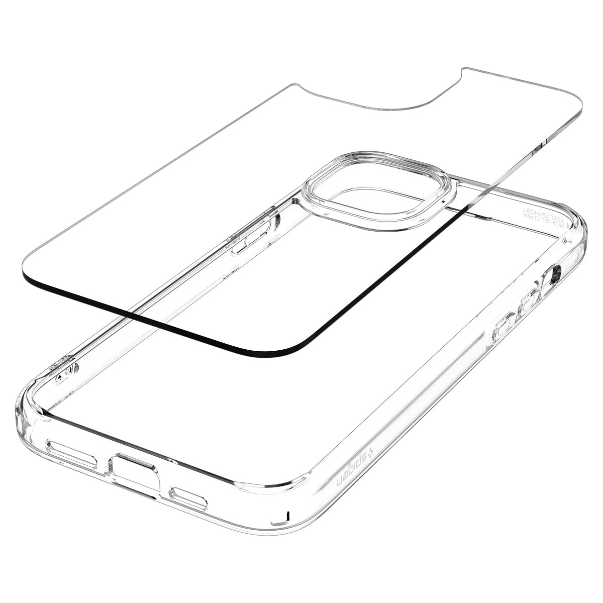 Coque Ultra Hybrid iPhone 15, Crystal Clear