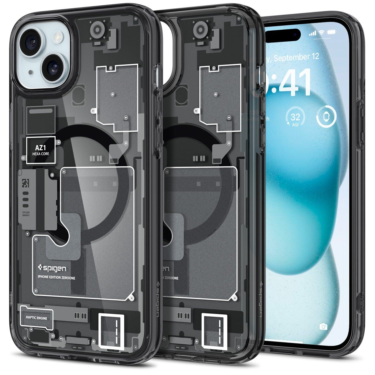 Coque Ultra Hybrid MagSafe iPhone 15 Plus Zero One