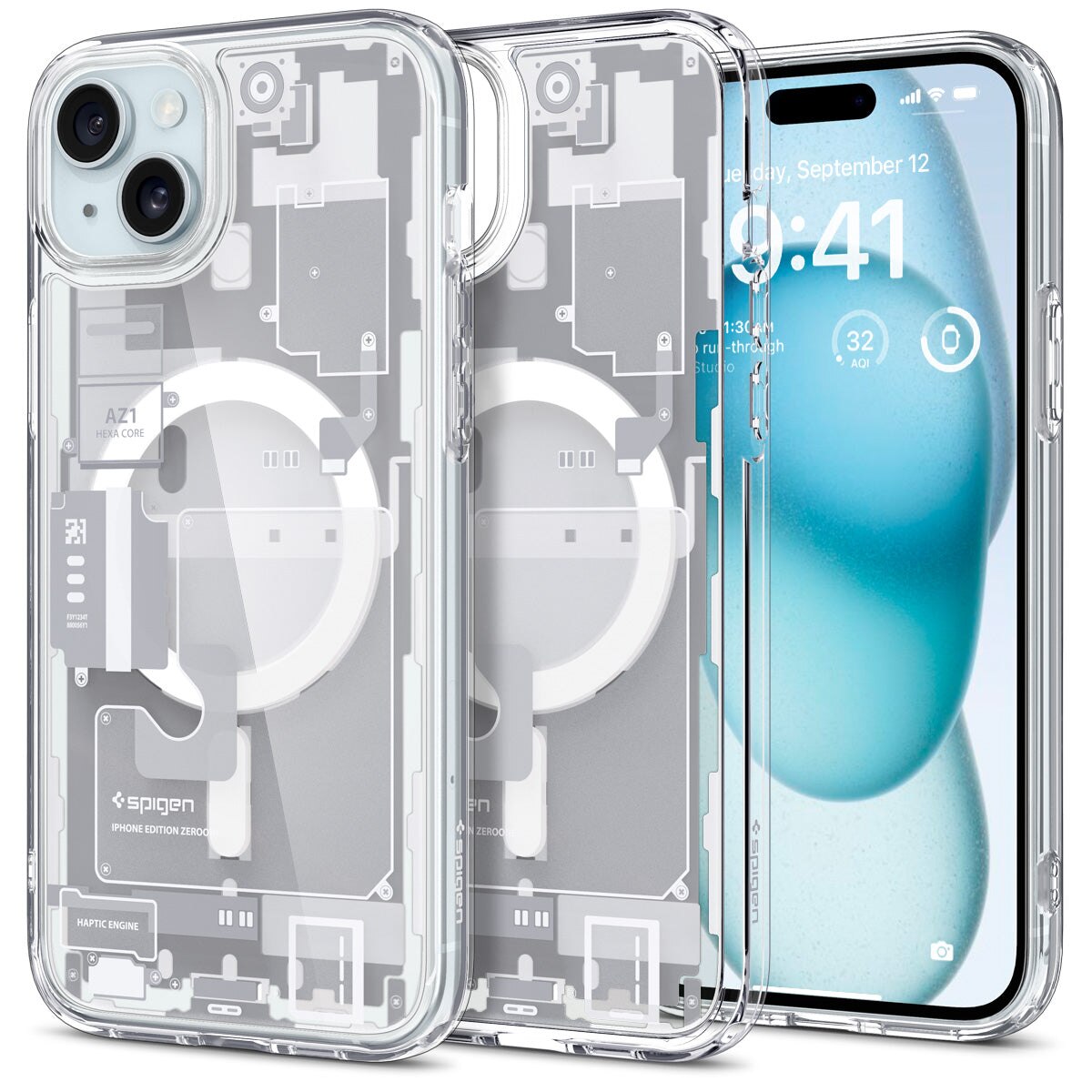 Coque Ultra Hybrid MagSafe iPhone 15 Zero One