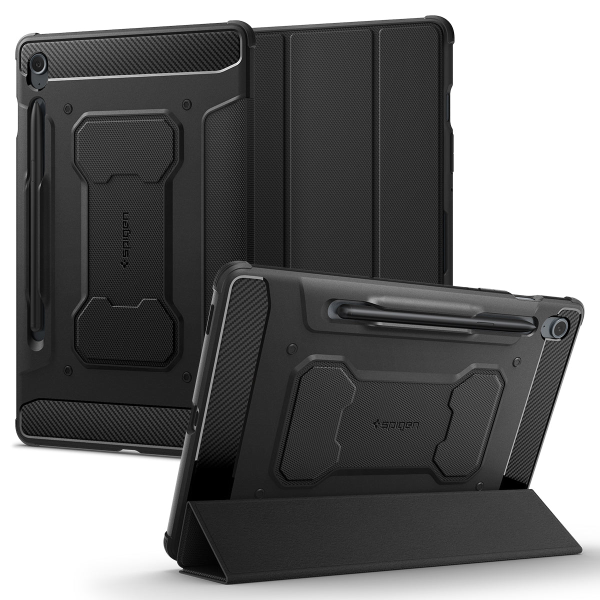 Coque Rugged Armor Pro Samsung Galaxy Tab S9 FE Black