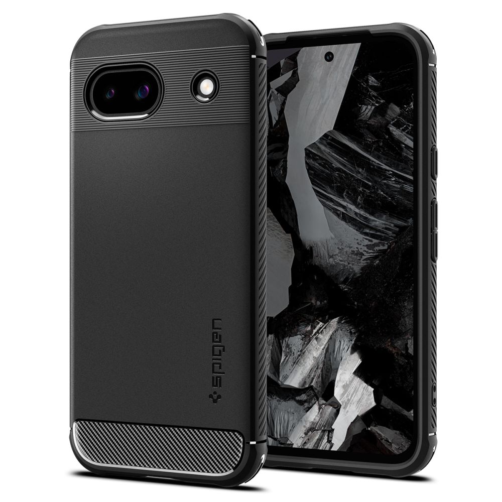 Case Rugged Armor Google Pixel 8a, Black