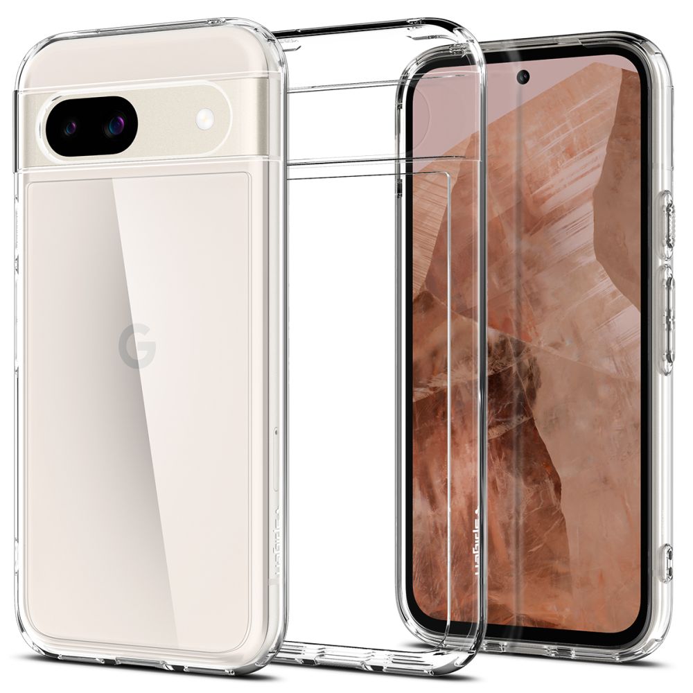 Coque Ultra Hybrid Google Pixel 8a, Crystal Clear