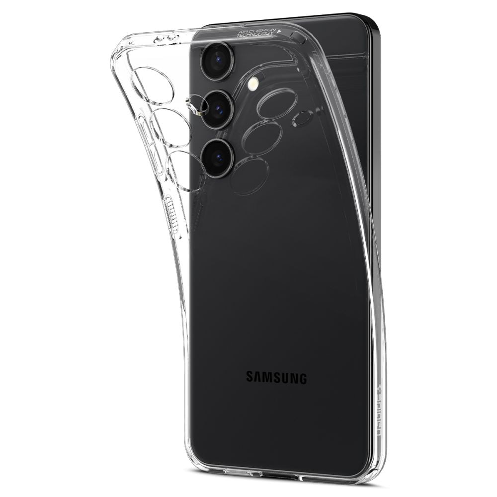 Coque Liquid Crystal Samsung Galaxy S24, Crystal Clear