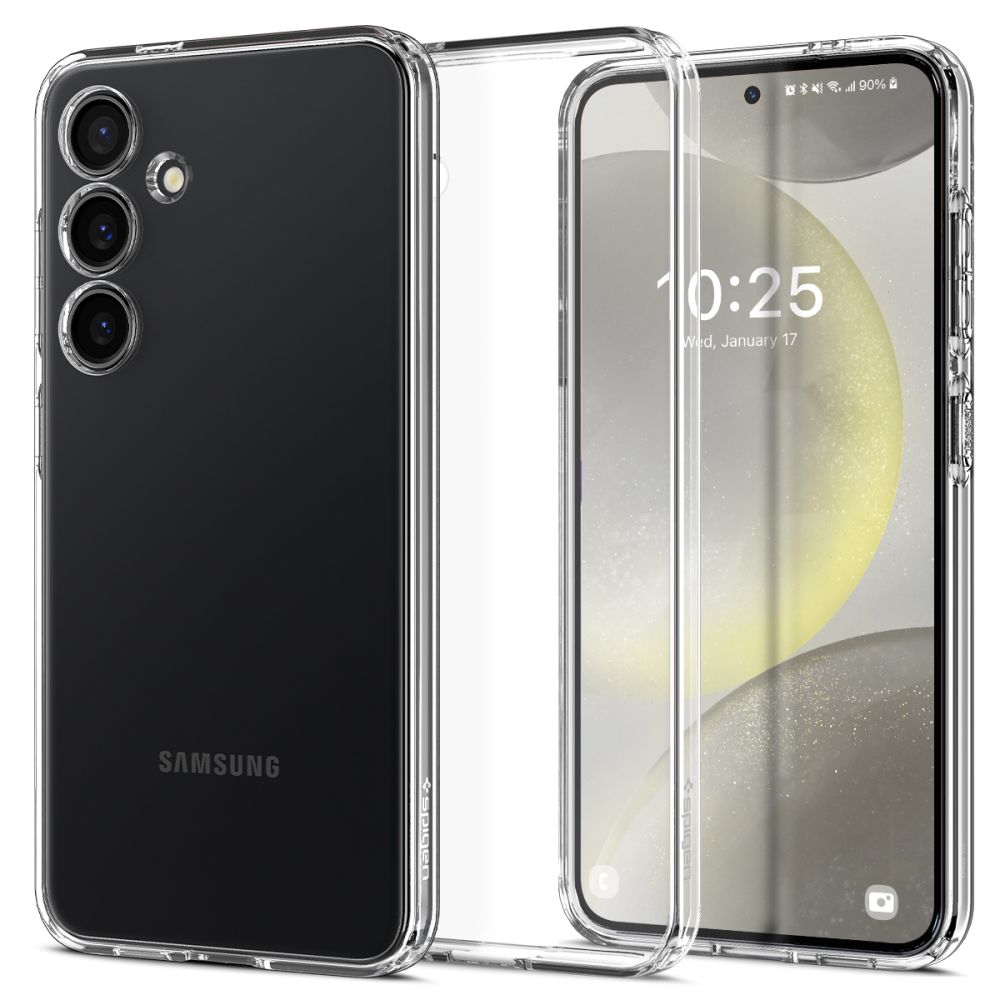 Coque Liquid Crystal Samsung Galaxy S24, Crystal Clear
