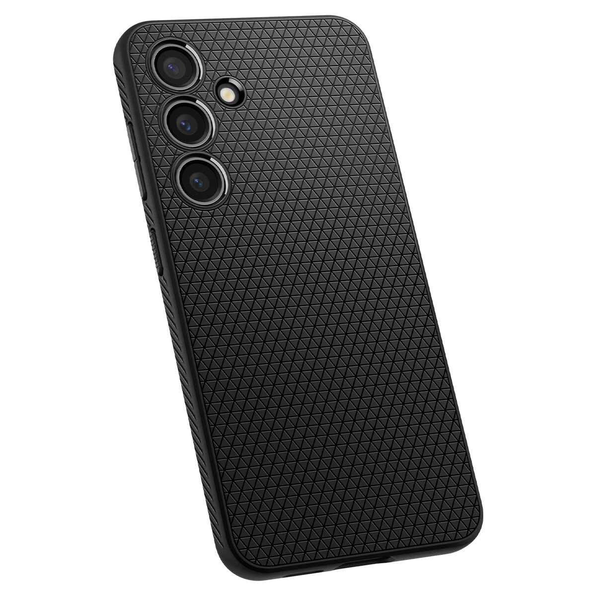 Coque Liquid Air Samsung Galaxy S24 Plus, Black